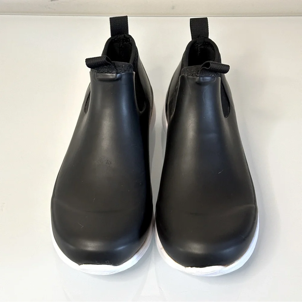 Chooka Lakemont Rain Sneaker W12 Black White Soles